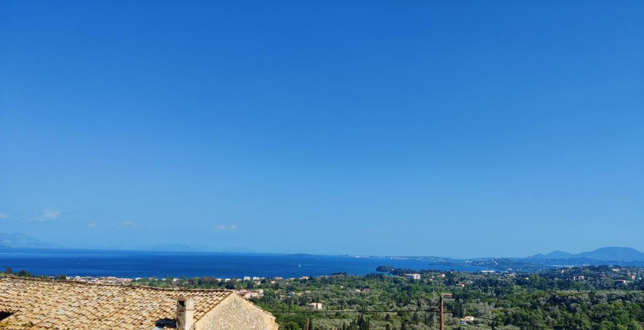 Corfu Sea View House - Live In Corfu Like A Local! Lejlighed Ágios Márkos Eksteriør billede