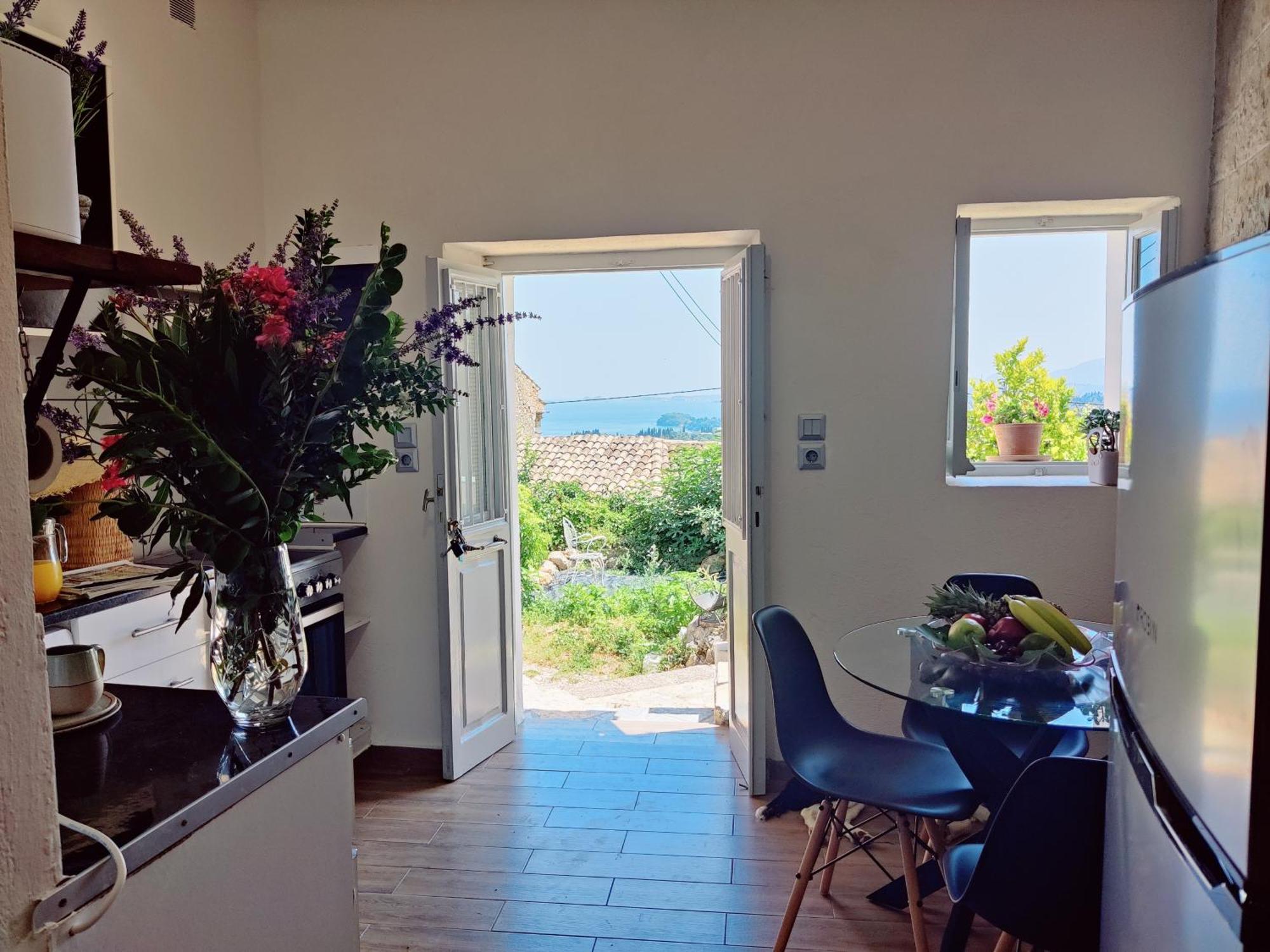 Corfu Sea View House - Live In Corfu Like A Local! Lejlighed Ágios Márkos Eksteriør billede